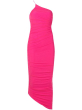 VESTIDO TULE UM OMBRO PINK
