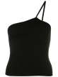 BLUSA RIBANA UM OMBRO PRETO