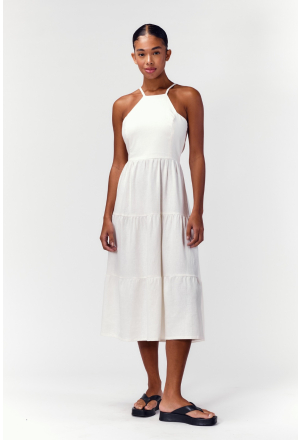 VESTIDO CAMADAS LINHO