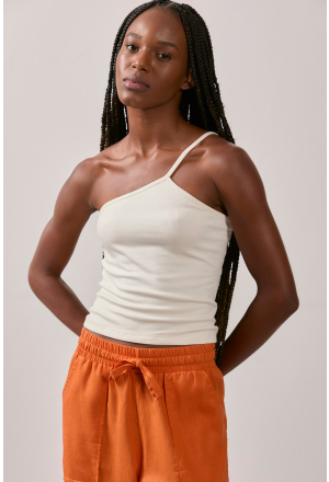 BLUSA RIBANA UM OMBRO OFFWHITE