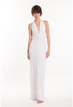 VESTIDO ANINHA LONGO BRANCO