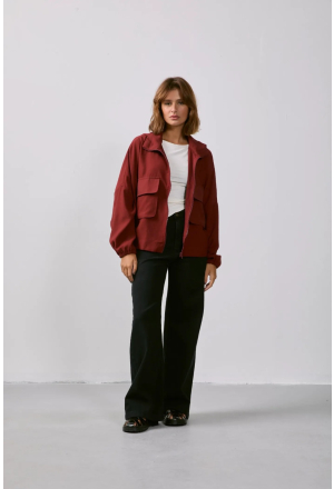 PARKA CAPUZ SENSORIALE VINHO