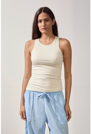 BLUSA NADADOR VISCOLYCRA OFFWHITE