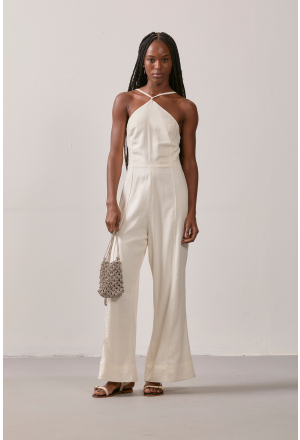 MACACÃO PIPA LINHO OFFWHITE