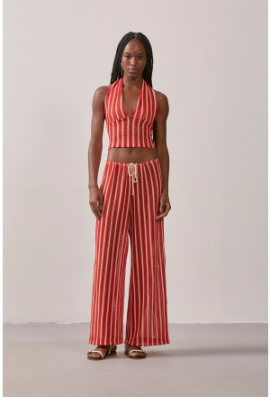 CALÇA PANTALONA TRICOT