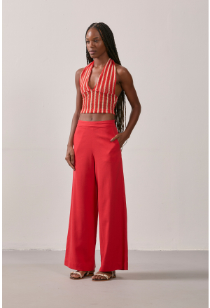 CALÇA PANTALONA VERMELHO