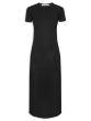 VESTIDO T-SHIRT GAZE PRETO