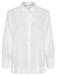 CAMISA SOCIAL ARREDONDADA CAMBRAIA OFFWHITE