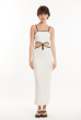 VESTIDO VAZADO AMARILIS OFFWHITE