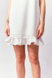 VESTIDO MINI RODADO OFFWHITE