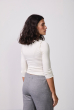 BLUSA MANGA GOLA U RIBANA OFFWHITE