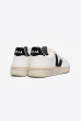 TENIS VEJA V-10 LEATHER EXTRA WHITE BLACK