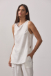 BLUSA LONGA CAMBRAIA OFFWHITE