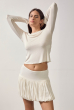 BLUSA MANGA VISCO TRICOT OFFWHITE