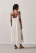 VESTIDO MAXI DECOTE U OFFWHITE