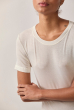 VESTIDO T-SHIRT GAZE OFFWHITE