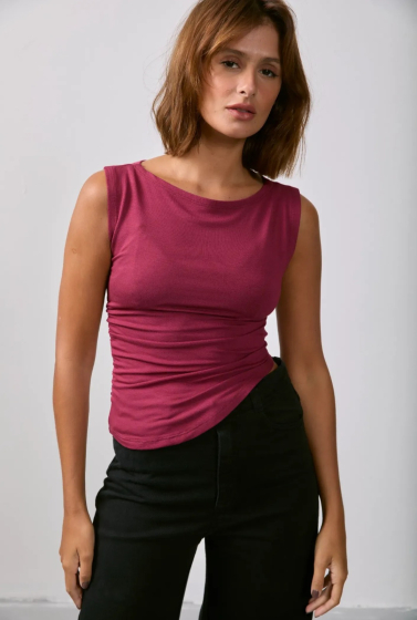 REGATA MOLETINHO VINHO