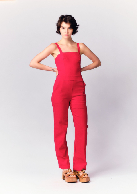 MACACÃO SLIM VERMELHO