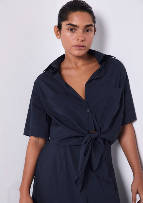 BLUSA SOCIAL NO MARINHO