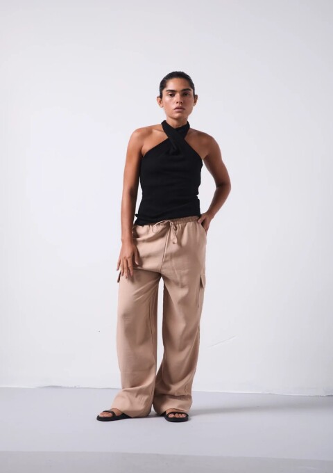 BLUSA FRENTE UNICA TORCIDA PRETO