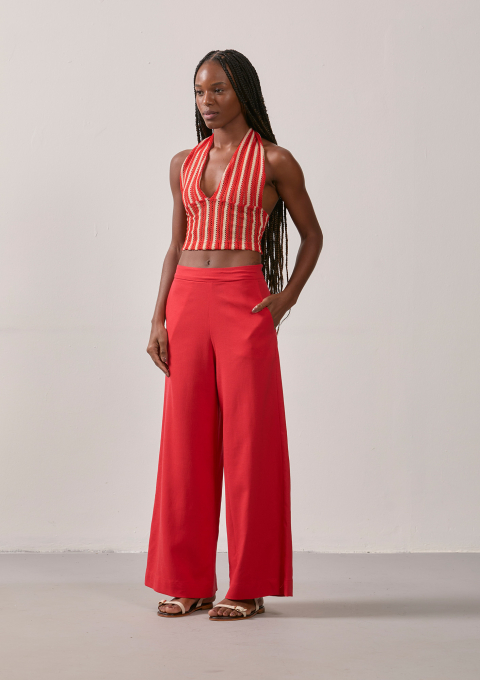 CALÇA PANTALONA VERMELHO