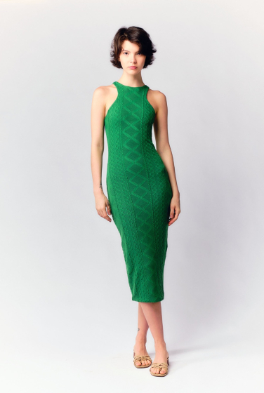 VESTIDO MIDI TRICOT