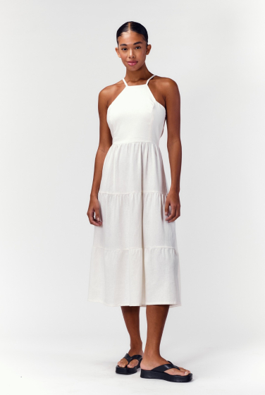 VESTIDO CAMADAS LINHO