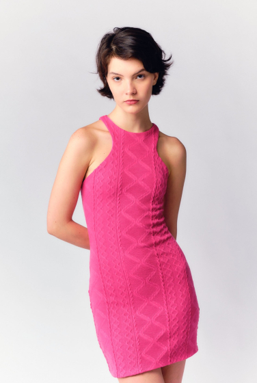 VESTIDO MINI TRICOT