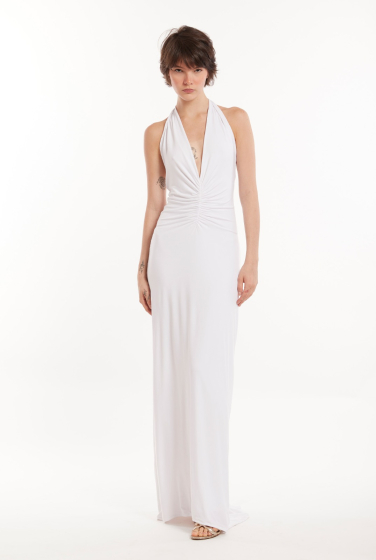 VESTIDO ANINHA LONGO BRANCO
