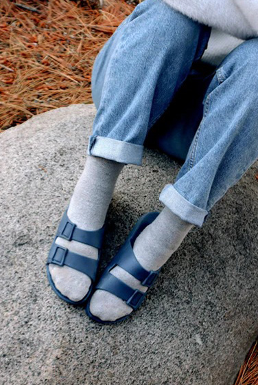 MEIA ALGODÃO LINUS NEBLINA