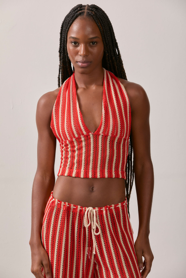 BLUSA FRENTE UNICA TRICOT